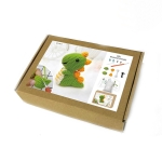 Творчески комплект АМИГУРУМИ 60x45x50 мм за плетене на една кука- динозавър GZ2014