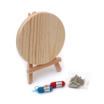 Творчески комплект STRING ART с конци,пирони и статив 11x11 см - тенис ракета DHAA28285