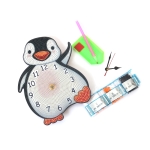 Комплект диамантен гоблен часовник 20x22 см -Пингвин DZBCX17367