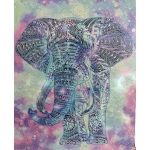 Диамантен гоблен 40x50 см кръгли диаманти пълно облепяне с рамка - Духът на Индия BYX4519