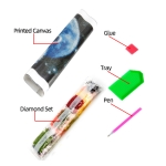 Диамантен гоблен 5D 40x50 см кръгли диаманти пълно облепяне - По гребена на вълните GLE77229