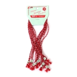 Мартеница връзки мънисто с детелинка 10 броя