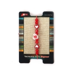 Мартеница гривна с мънисто цвете