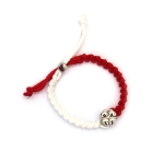 Ръчно плетени Мартеници Гривни - с детелина 10 броя