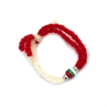 Мартеници Гривни от Вълна с трибагреник 10 броя