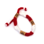 Ръчно плетени Мартеници Гривни с мъниста 10 броя