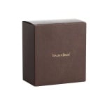 Черен колан с интересен дизайн - Italian belts - 105см