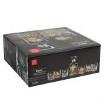 Сет за уиски - бутилка + 6 чаши Oasis