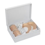 Порцеланов комплект за еспресо 2 чаши + 2 чинийки Лилия