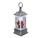 Светещ фенер с птички.