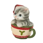 Коте в чаша