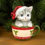 Коте в чаша