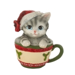 Коте в чаша