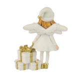 Бяло ангелче с подаръци