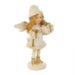 Бяло ангелче с подаръци