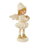 Бяло ангелче с подаръци