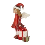 Червено ангелче с подаръци