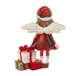 Червено ангелче с подаръци