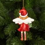 Червено ангелче с подаръци