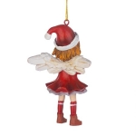 Червено ангелче с подаръци