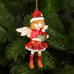 Червено ангелче с подаръци