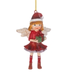 Червено ангелче с подаръци