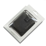 Мъжки черен портфейл Auto Set с лого на BMW