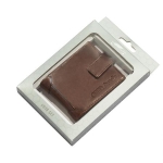 Мъжки кафяв портфейл Auto Set с лого на Audi