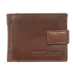 Мъжки кафяв портфейл Auto Set с лого на Audi