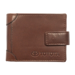 Мъжки кафяв портфейл Auto Set с лого на Toyota