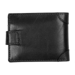 Мъжки черен портфейл Auto Set с лого на Nissan