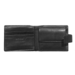 Мъжки черен портфейл Auto Set с лого на Peugeot