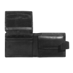 Мъжки черен портфейл Auto Set с лого на Renault