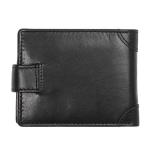 Мъжки черен портфейл Auto Set с лого на Renault