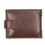 Мъжки кафяв портфейл Auto Set с лого на Renault