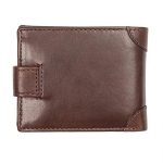 Мъжки кафяв портфейл Auto Set с лого на Volvo