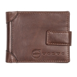 Мъжки кафяв портфейл Auto Set с лого на Volvo