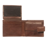 Мъжки кафяв портфейл Auto Set с лого на Honda