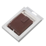 Мъжки кафяв портфейл Auto Set с лого на Honda