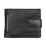 Мъжки черен портфейл Auto Set с лого на Suzuki