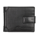 Мъжки черен портфейл Auto Set с лого на Subaru