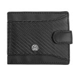 Мъжки комплект химикалка, портфейл и ключодържател Auto Set с логото на Volkswagen