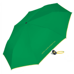 Чадър BENETTON - зелен с жълт кант