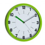 Стенен часовник зелен