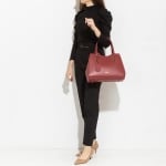 Дамска чанта цвят Бордо - ROSSI