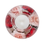 Стъклен свещник Valentina