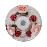 Стъклен свещник Valentina