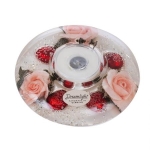 Стъклен свещник Valentina