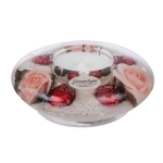 Стъклен свещник Valentina