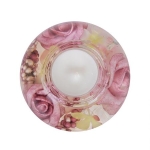 Стъклен свещник Palace Garden